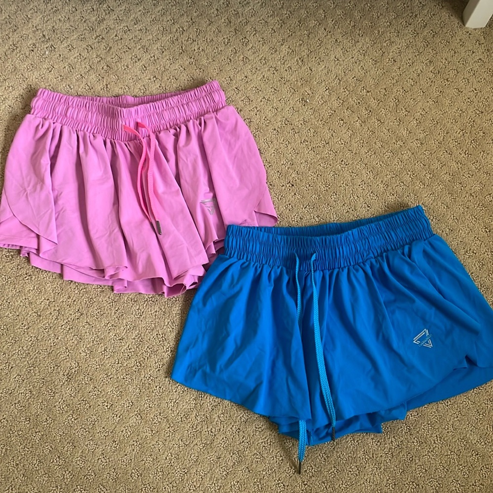 Flowy butterfly shorts 2 pack